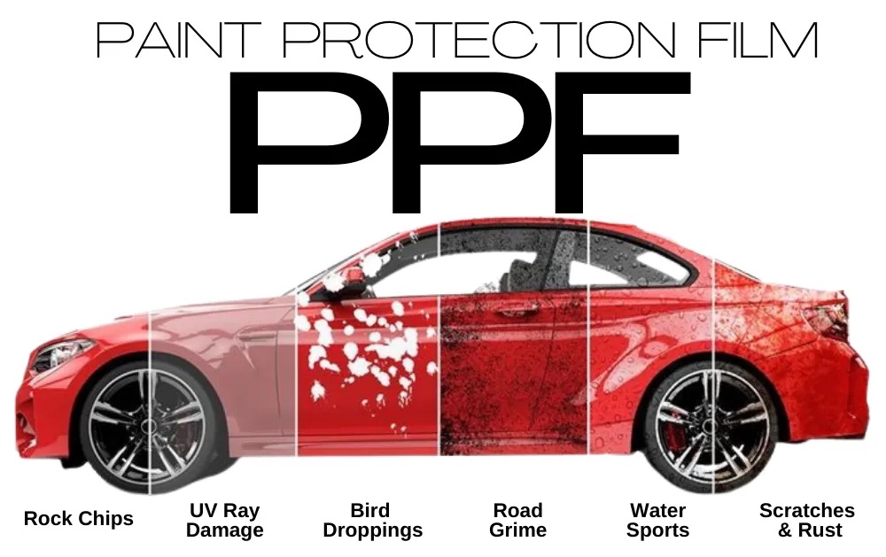 Image of a waxed car.